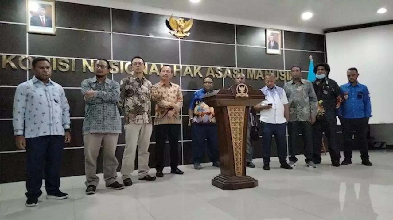 Datangi Komnas HAM, Koalisi Rakyat Papua Bicara Kinerja KPK Hingga Minta Lukas Enembe Ditemui - Tribunnews.com