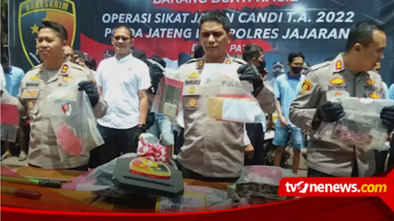 Satreskrim Polres Blora Ungkap 5 Kasus Curanmor dan Amankan 6 Tersangka