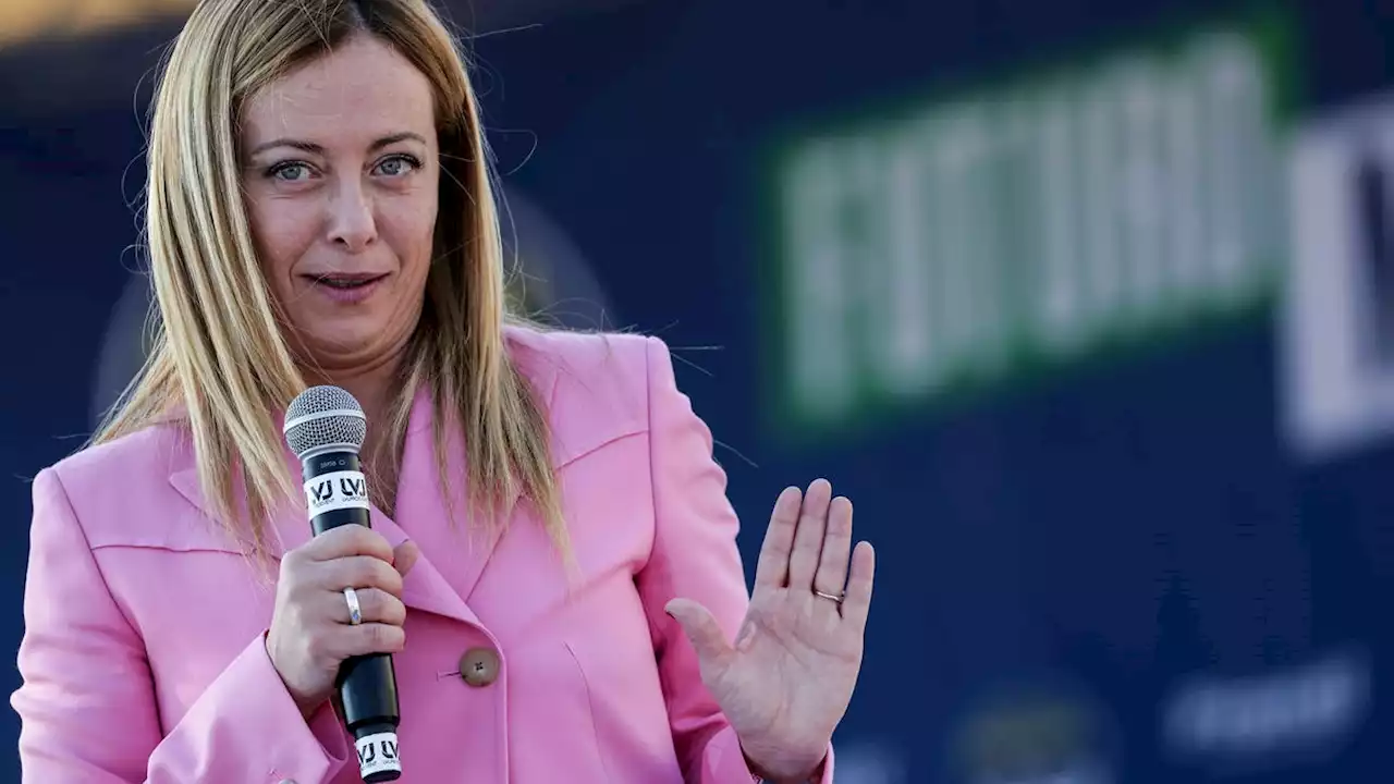 Exit poll: Italian far-right leader Giorgia Meloni's alliance leads national vote