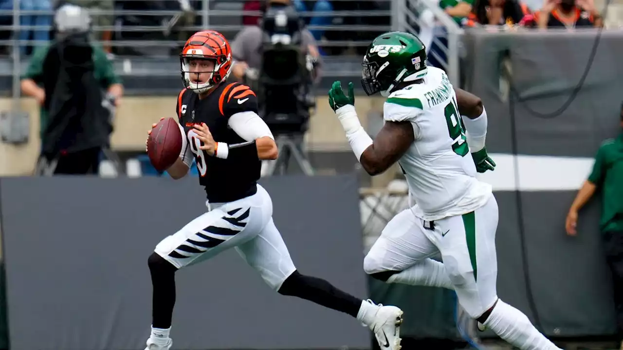 Joe Burrow takes over as the Bengals offense finds its groove in win over the Jets