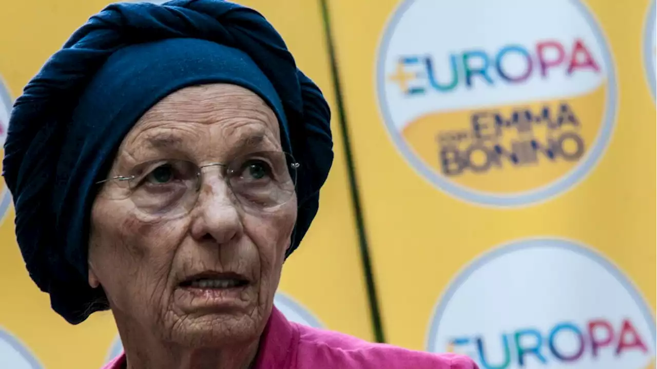 Elezioni 2022, Emma Bonino:«Chiediamo il riconteggio»