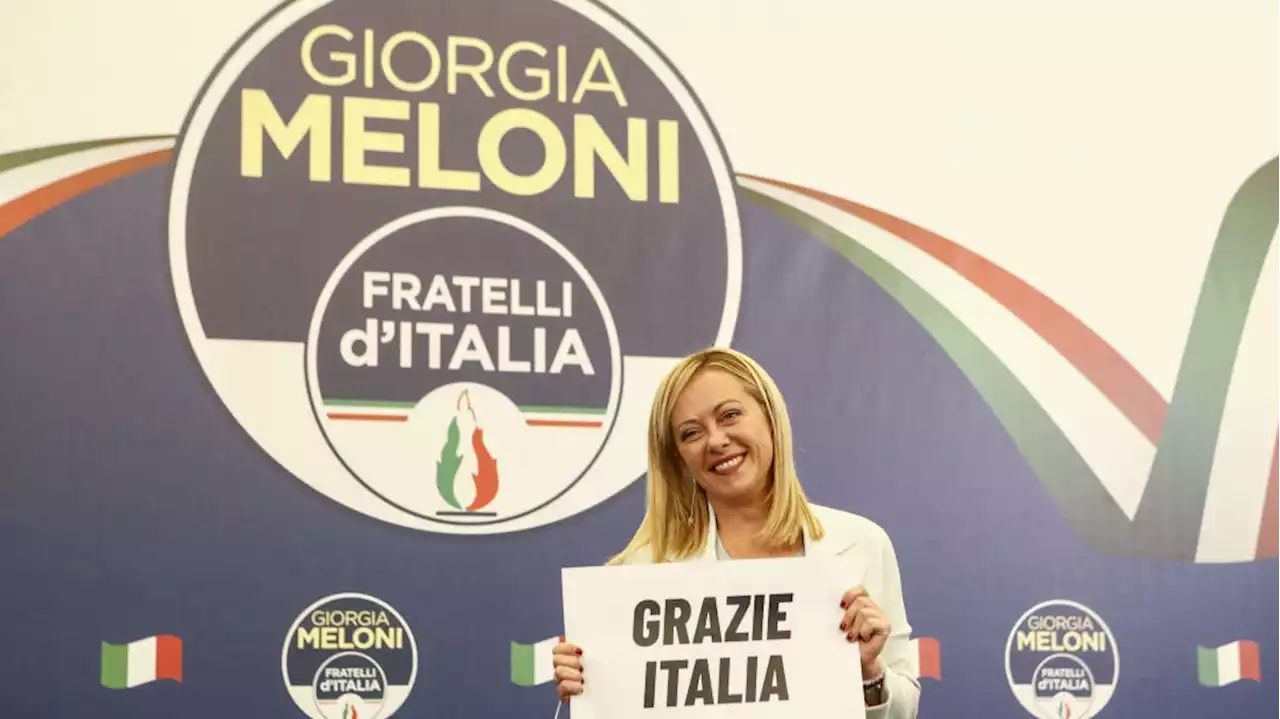 Il primo discorso di Giorgia Meloni: «Governo a guida Fratelli d'Italia»