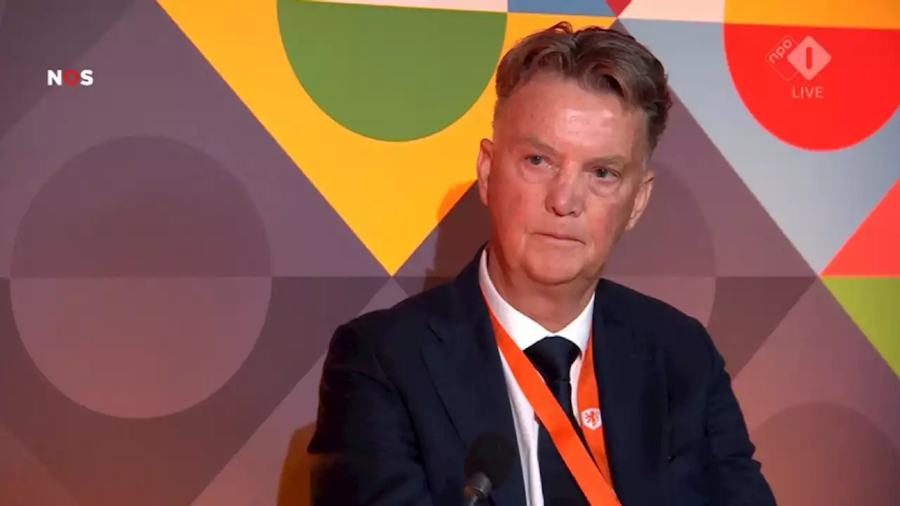 Van Gaal geeft alvast een naam prijs: ‘Ik denk dat hij wel meegaat naar het WK’