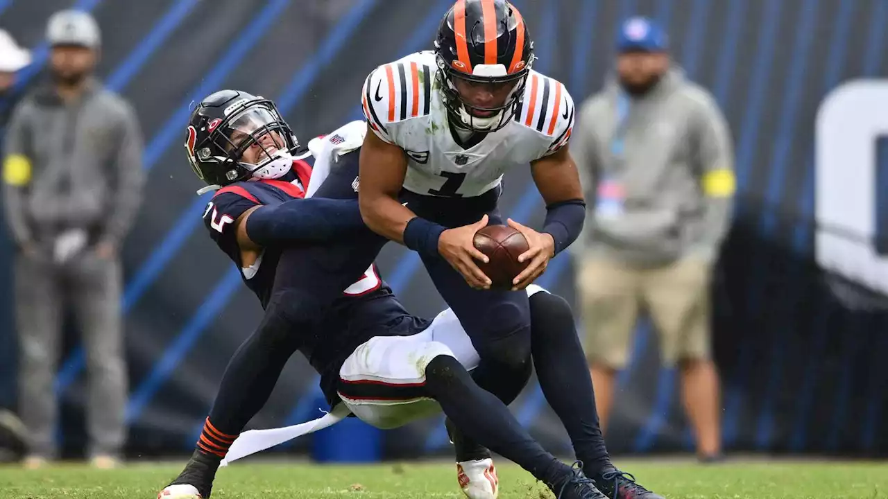 Bears QB Justin Fields was brutally honest about his performance vs. Texans: 'I played like trash'