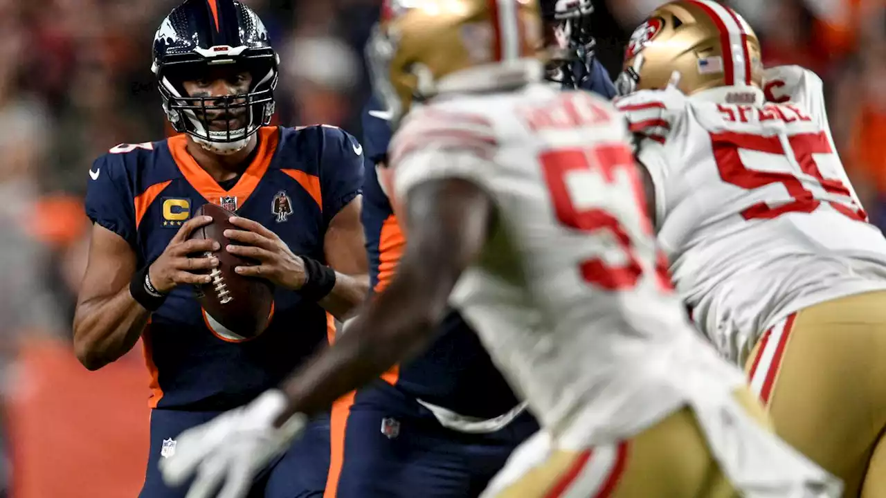 Russell Wilson struggles but has one clutch drive to lead Broncos over 49ers