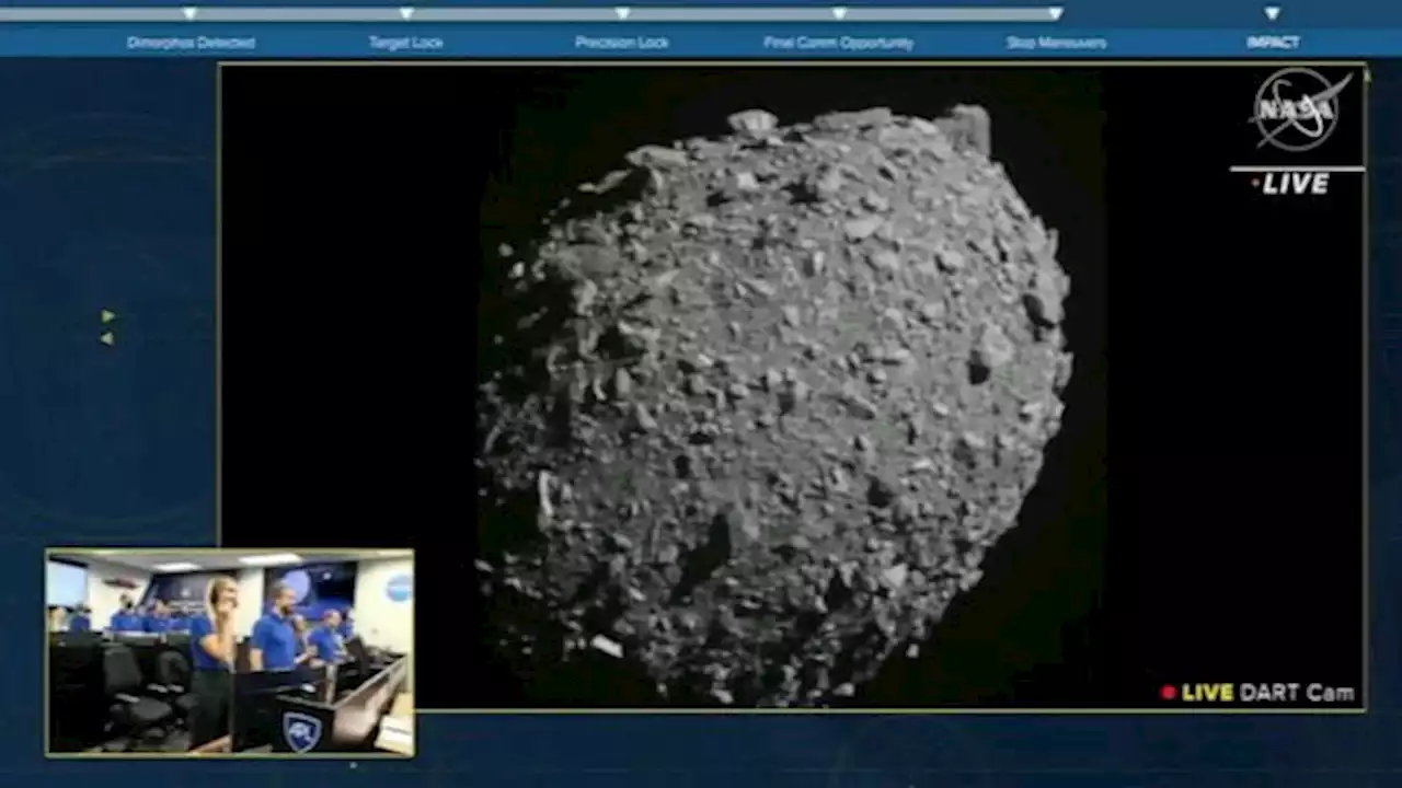 NASA spacecraft successfully collides with asteroid