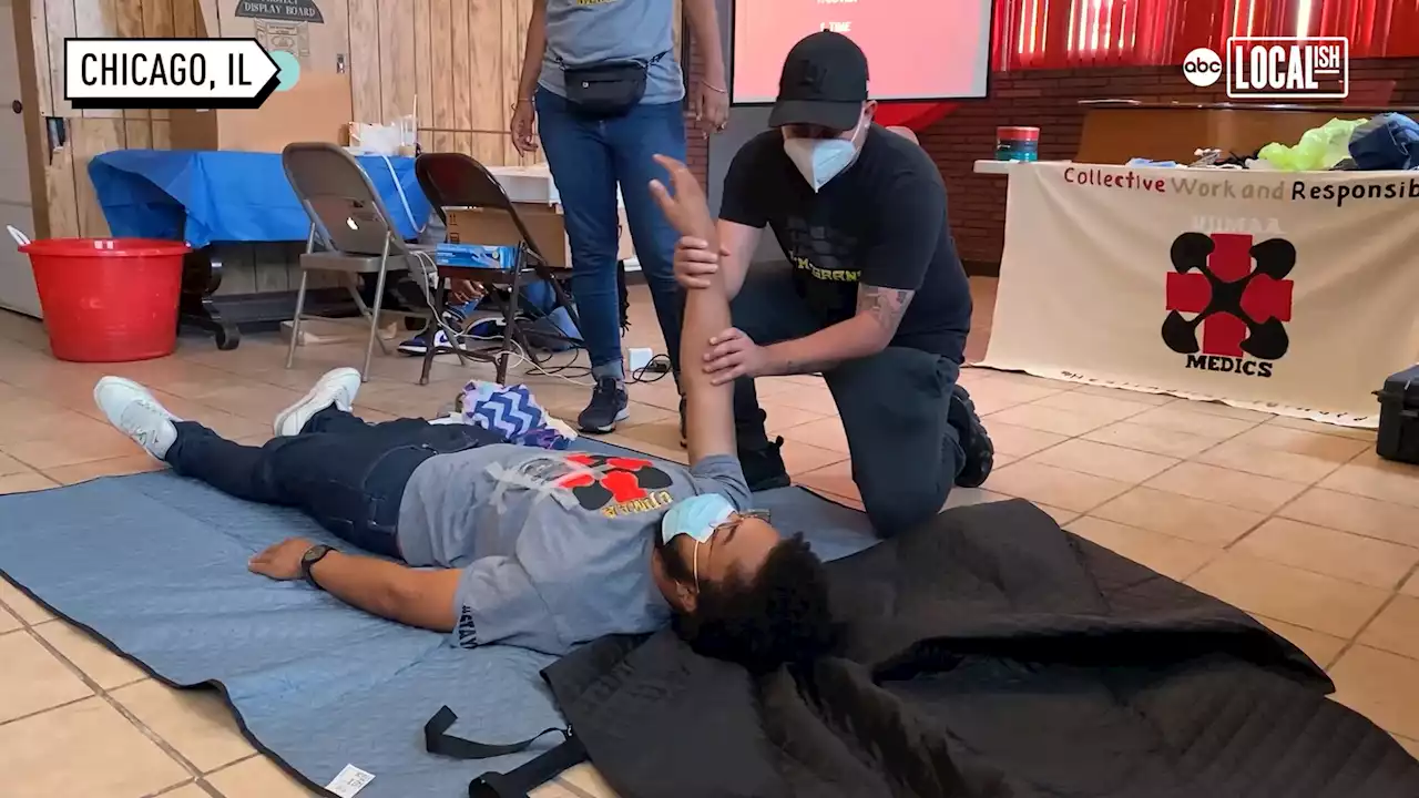 Community-founded organization teaches bystanders how to treat gunshot wounds in Chicago