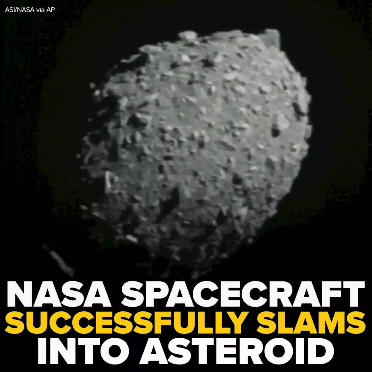 DART NASA: Spacecraft successfully slams into an asteroid