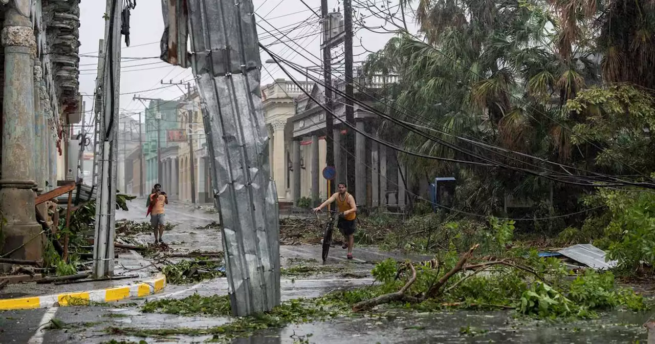 Hurricane Ian thrashes Cuba, forecast to strengthen on its way to Florida