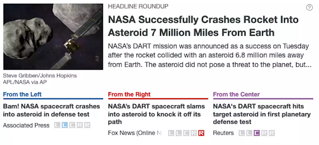 NASA Successfully Crashes Rocket Into Asteroid 7 Million Miles From Earth