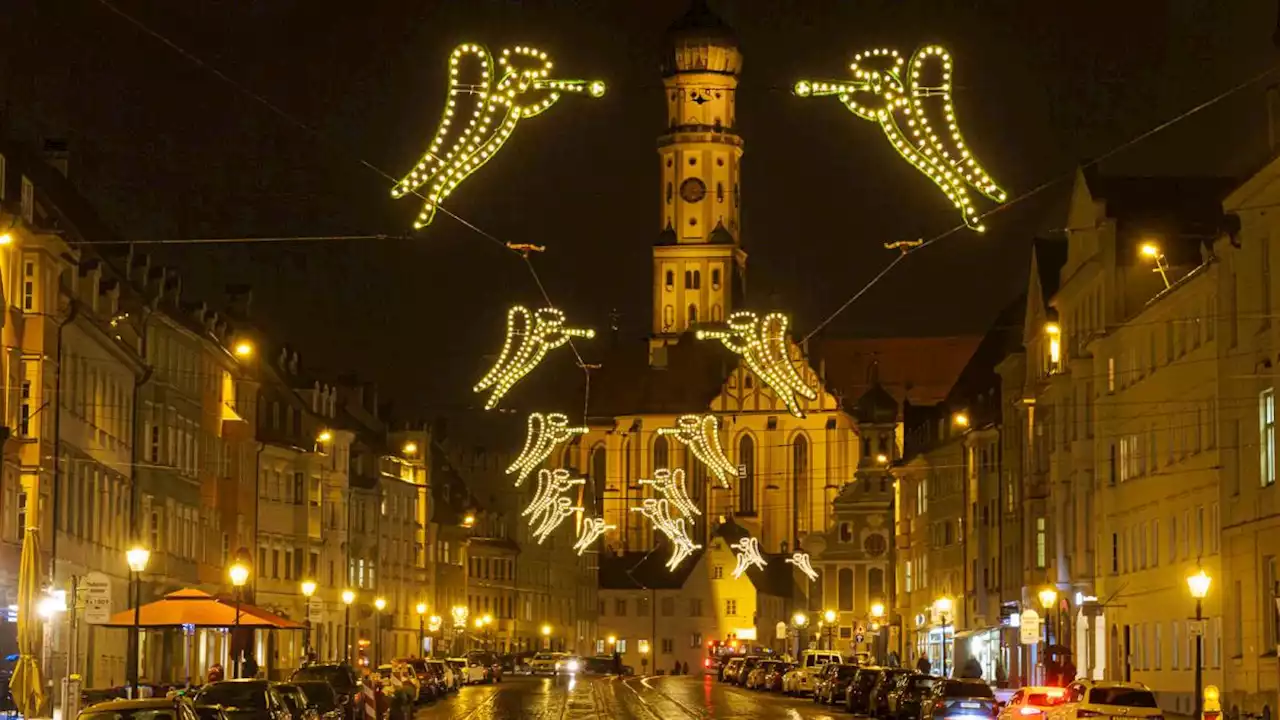 Stadt Augsburg hält trotz Energiekrise an Weihnachtsbeleuchtung fest