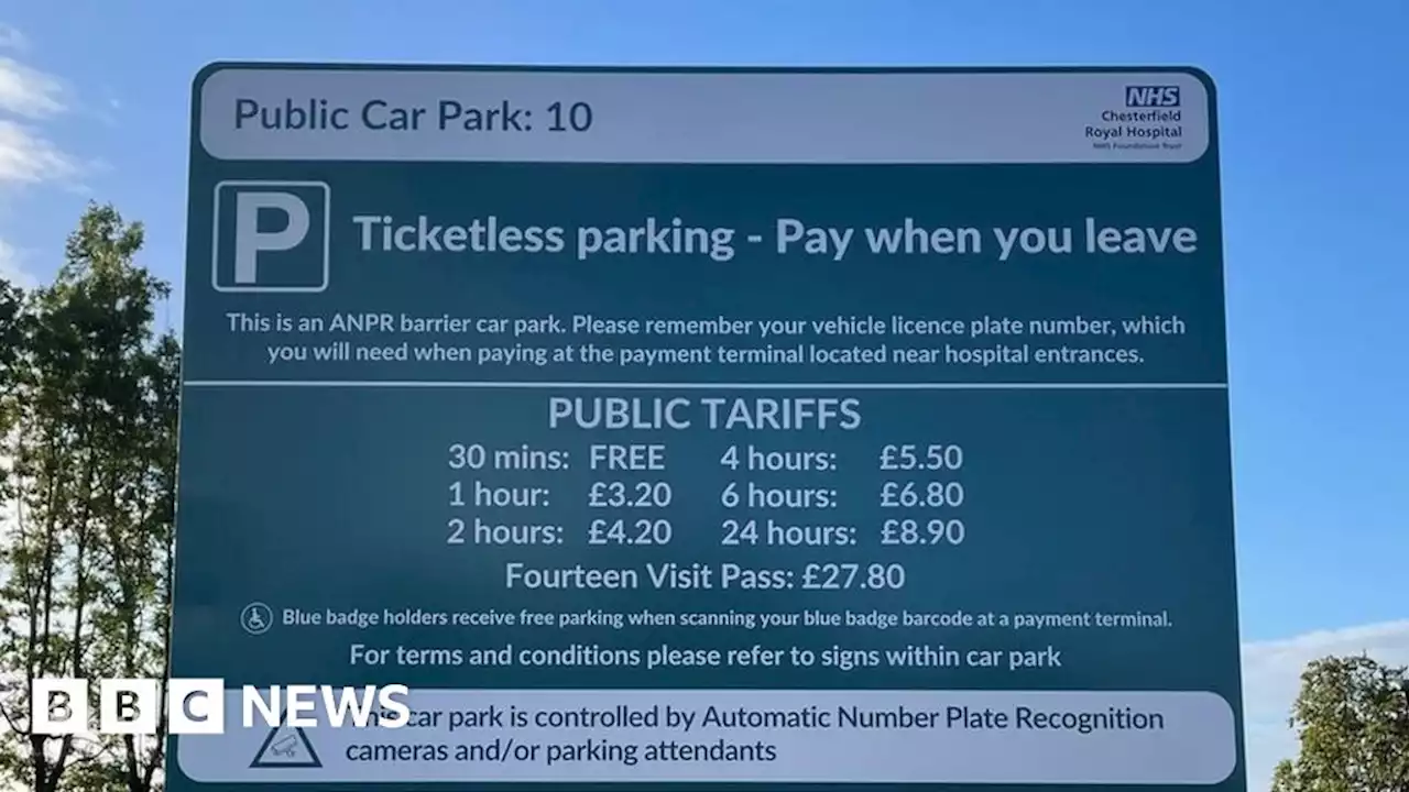 Chesterfield Royal Hospital: Criticism over new parking charges