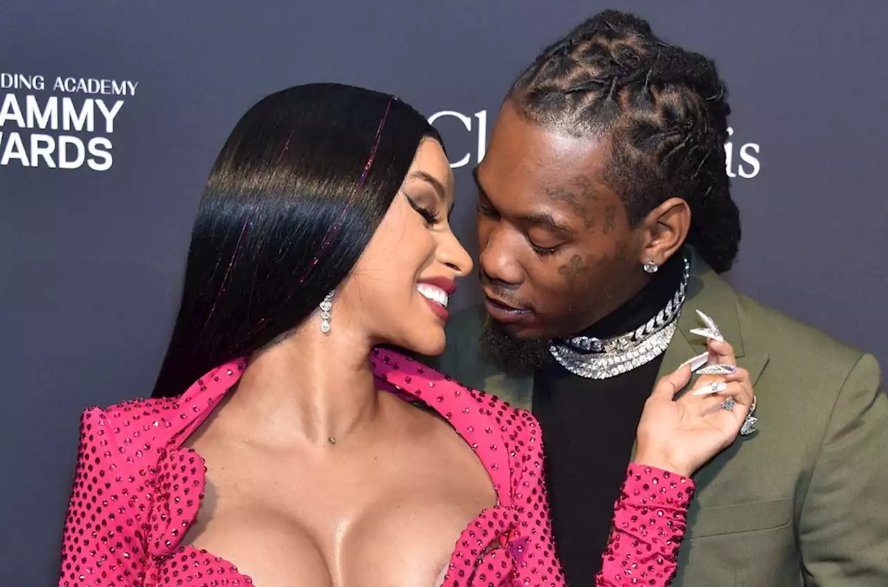 You Have to See Cardi B’s Beyond-Cheeky Dress in Sexy Photos With Offset Amid Akbar V Feud