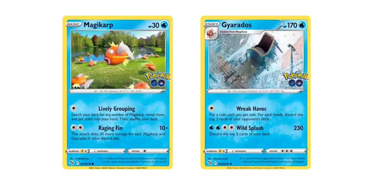 The Cards Of Pokémon TCG: Pokémon GO Part 9: Magikarp & Gyarados