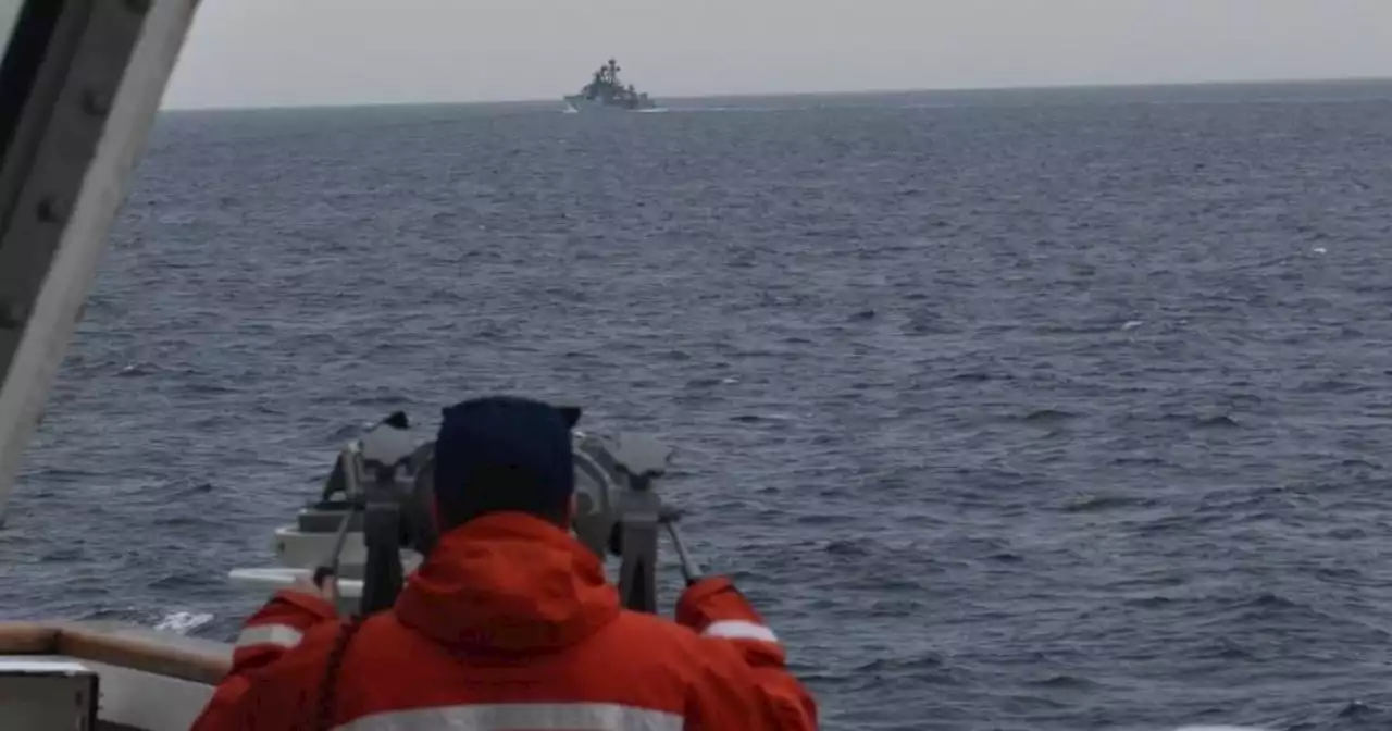 U.S. Coast Guard spots Chinese guided missile cruiser and Russian naval ships off Alaska