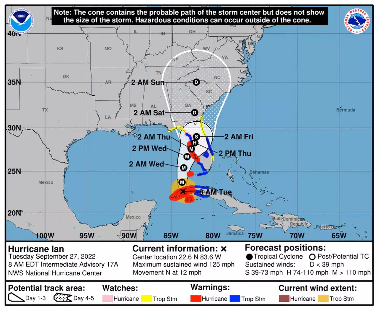 Will Hurricane Ian deliver heavy rain to Northeast Ohio?