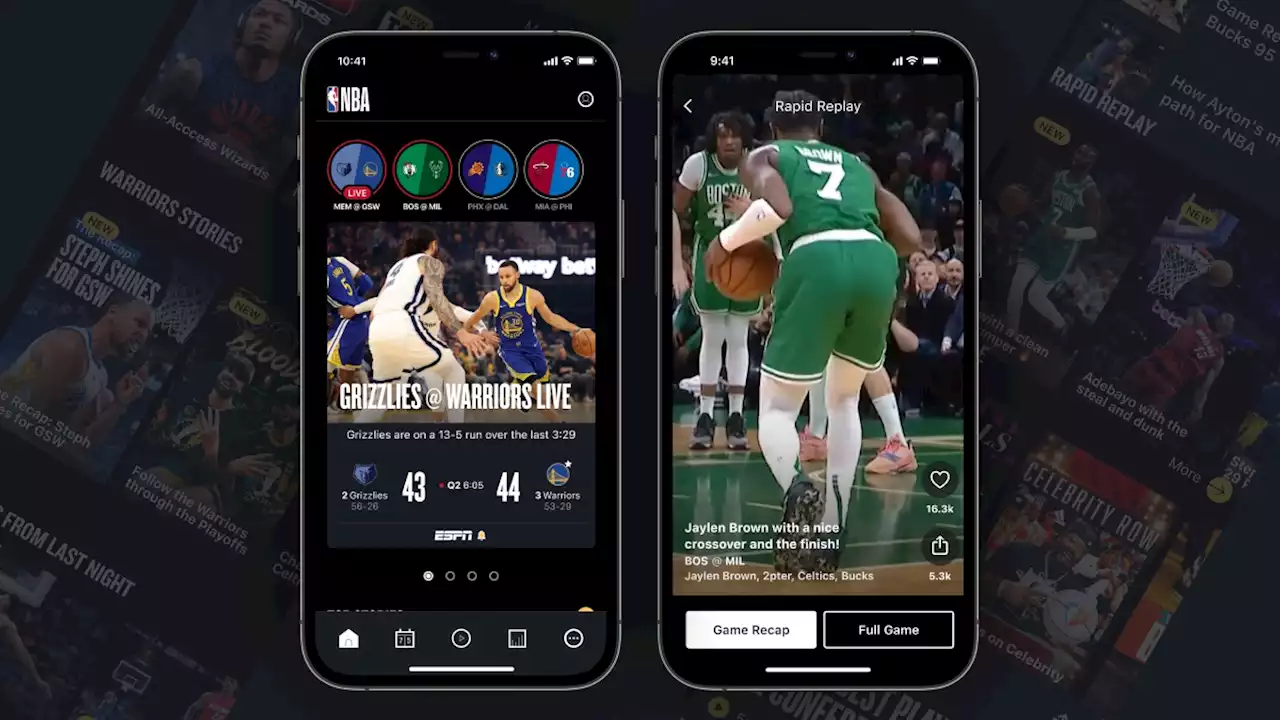 The NBA redesigned its app for the TikTok era | Engadget