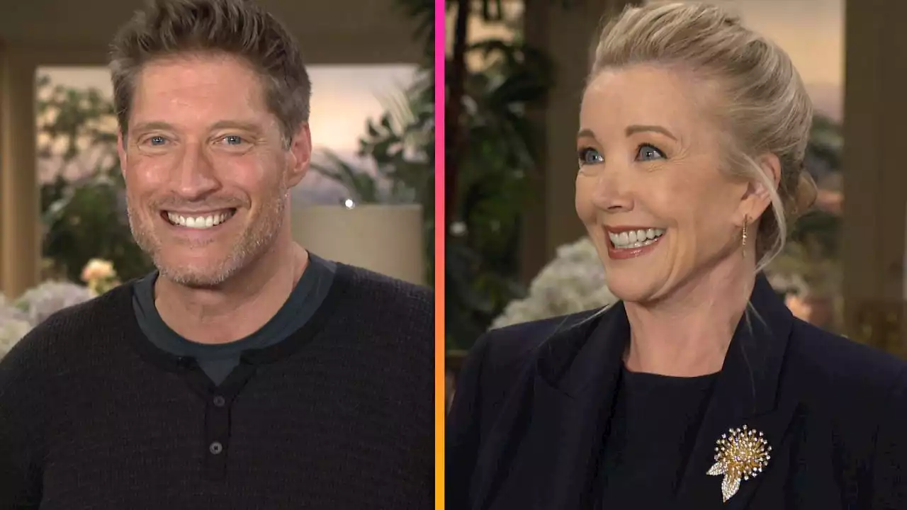 Sean Kanan and Melody Thomas Scott on Their 'B&B' and 'Y&R' Crossover