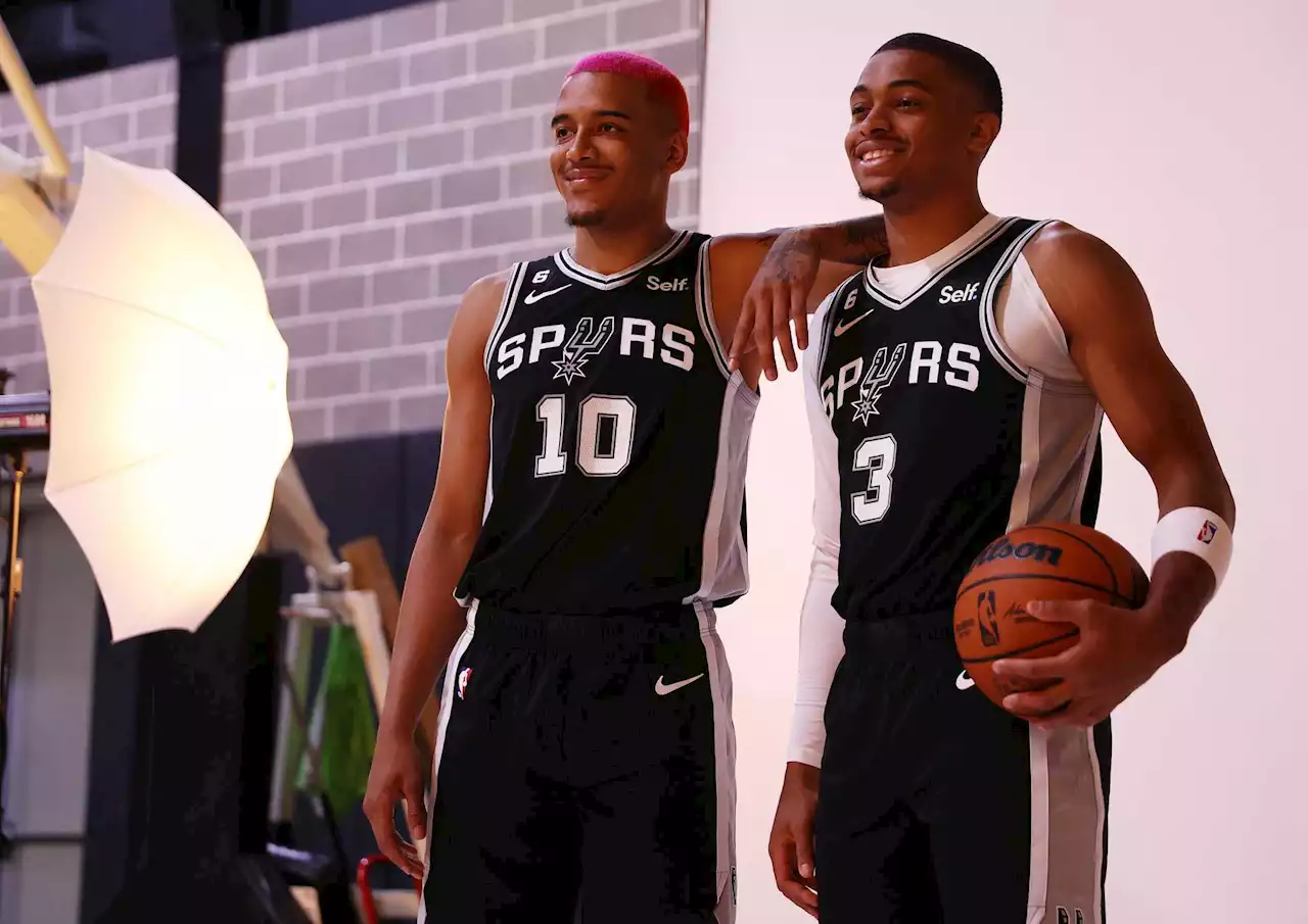 Spurs rookie Jeremy Sochan draws comparisons to Rodman