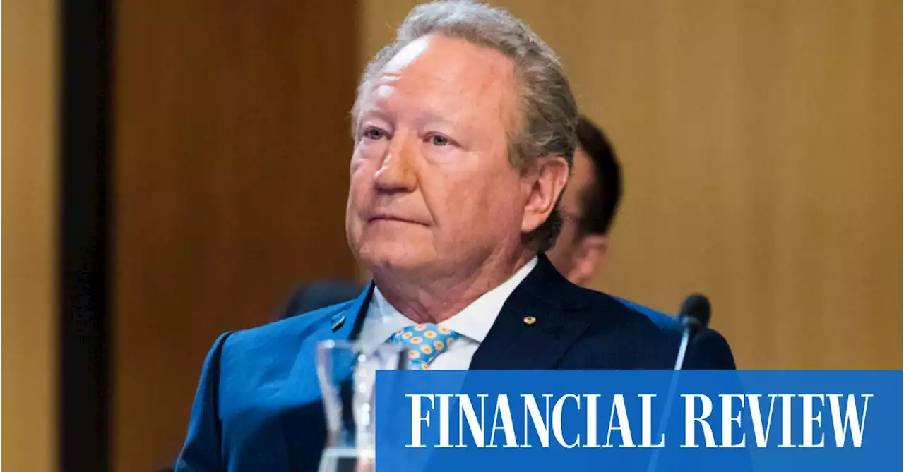 Forrest hits back at Fortescue doubters over dividend concerns