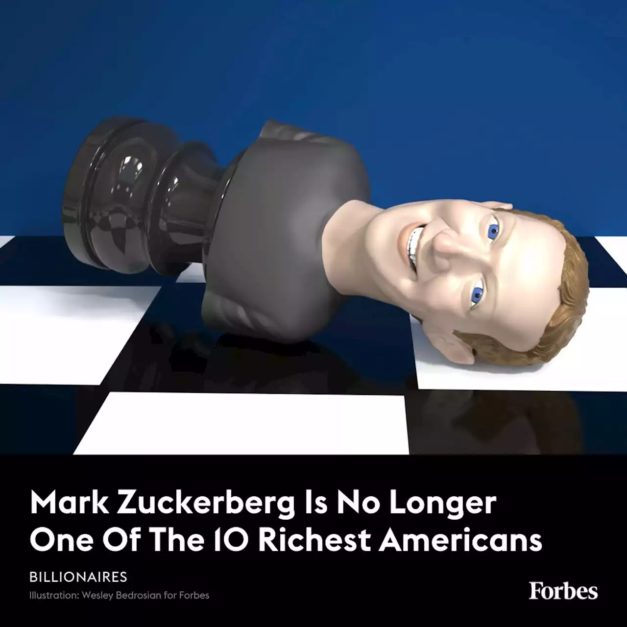 Mark Zuckerberg Is No Longer One Of The 10 Richest Americans