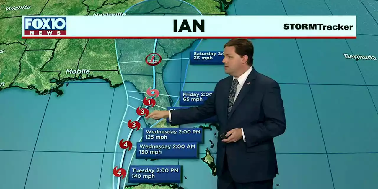 Fall air arrives; Hurricane Ian tracking toward Tampa