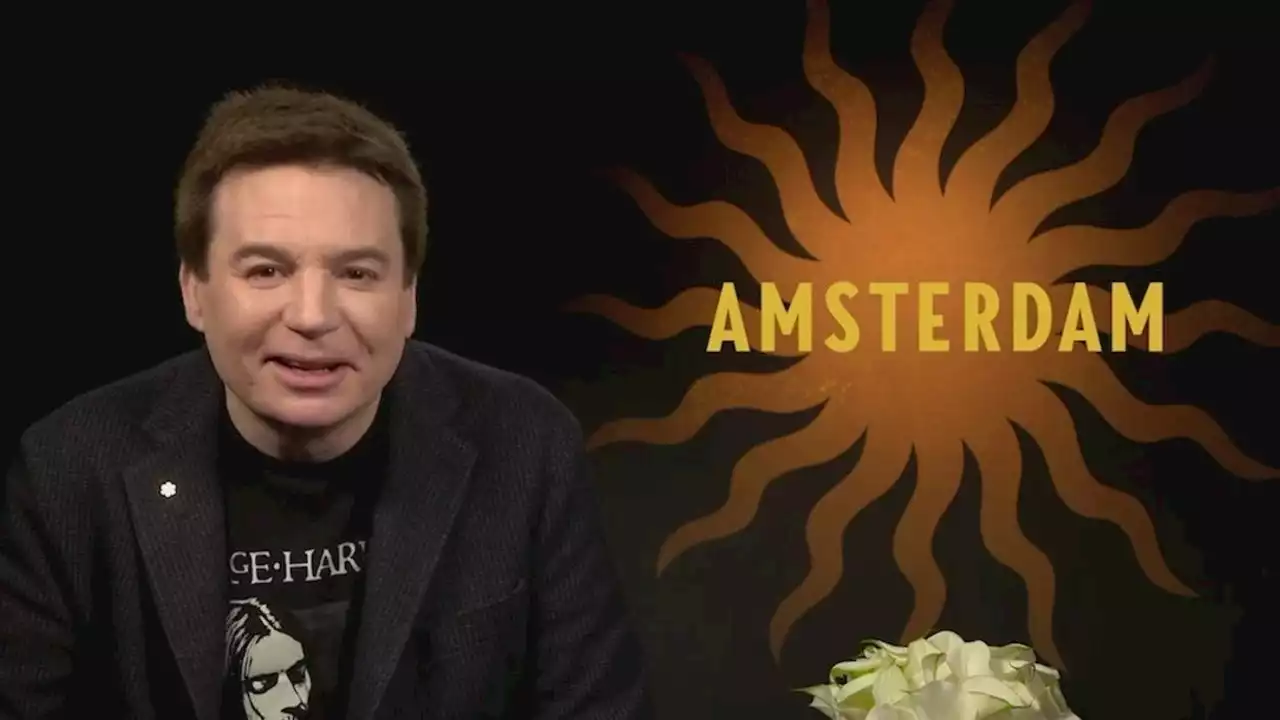 Mike Myers talks about new star-studded film 'Amsterdam'