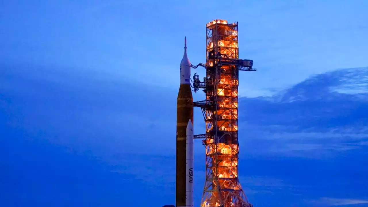 Hurricane Ian: NASA rolls Artemis 1 moon rocket off the launch pad to avoid storm