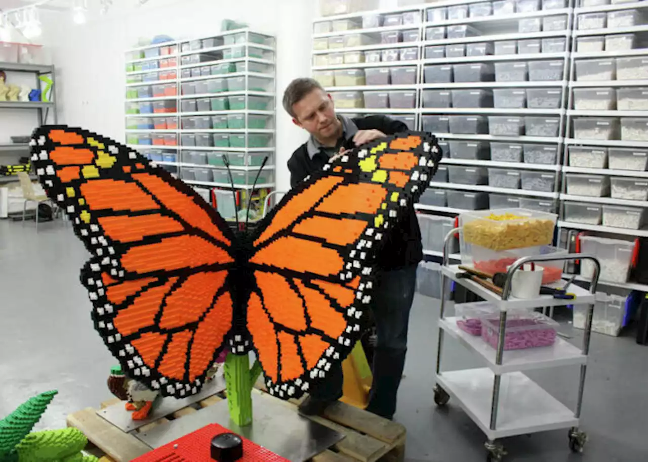 Houston Botanic Garden’s LEGO sculptures build respect for nature