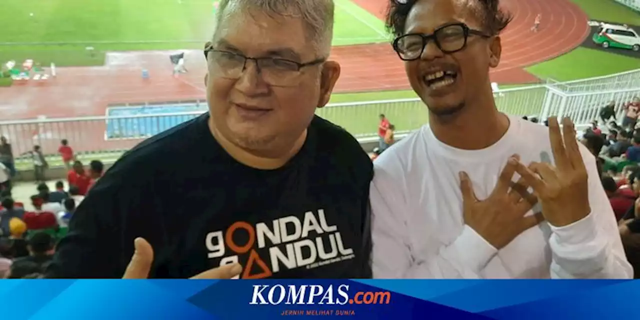 Indonesia Vs Curacao, Momen Kemesraan Tokoh The Jakmania dan Viking di Pakansari