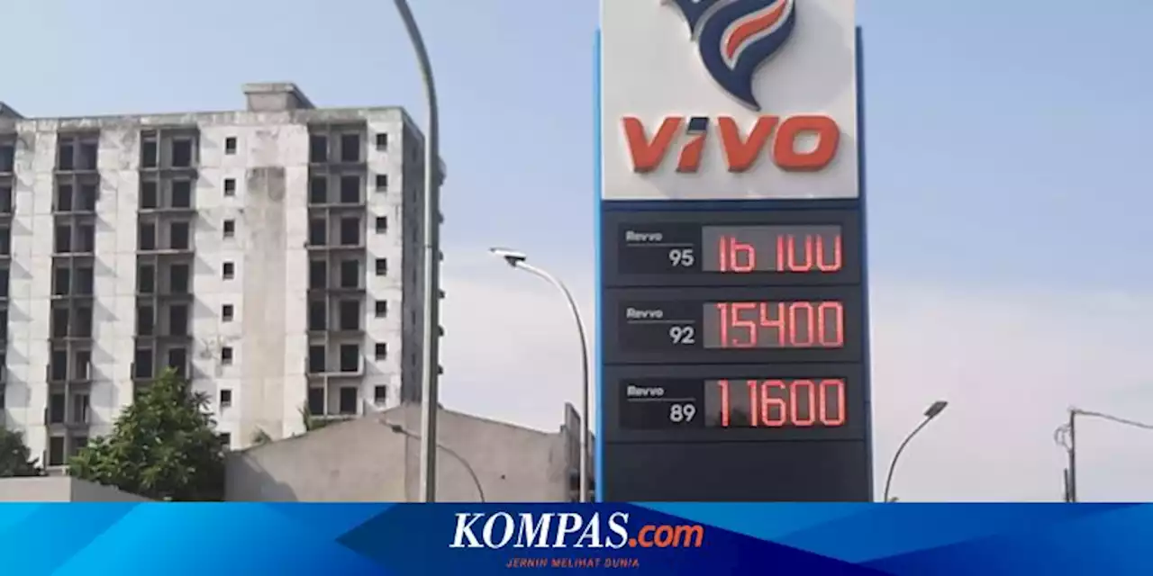 Harga Vivo 89 Naik Lagi Jadi Rp 11.600, Berikut Daftar Harga BBM