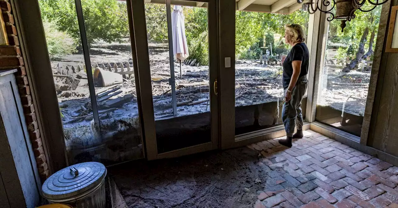 In San Bernardino mountains, residents hit by devastating mudslide fear more to come