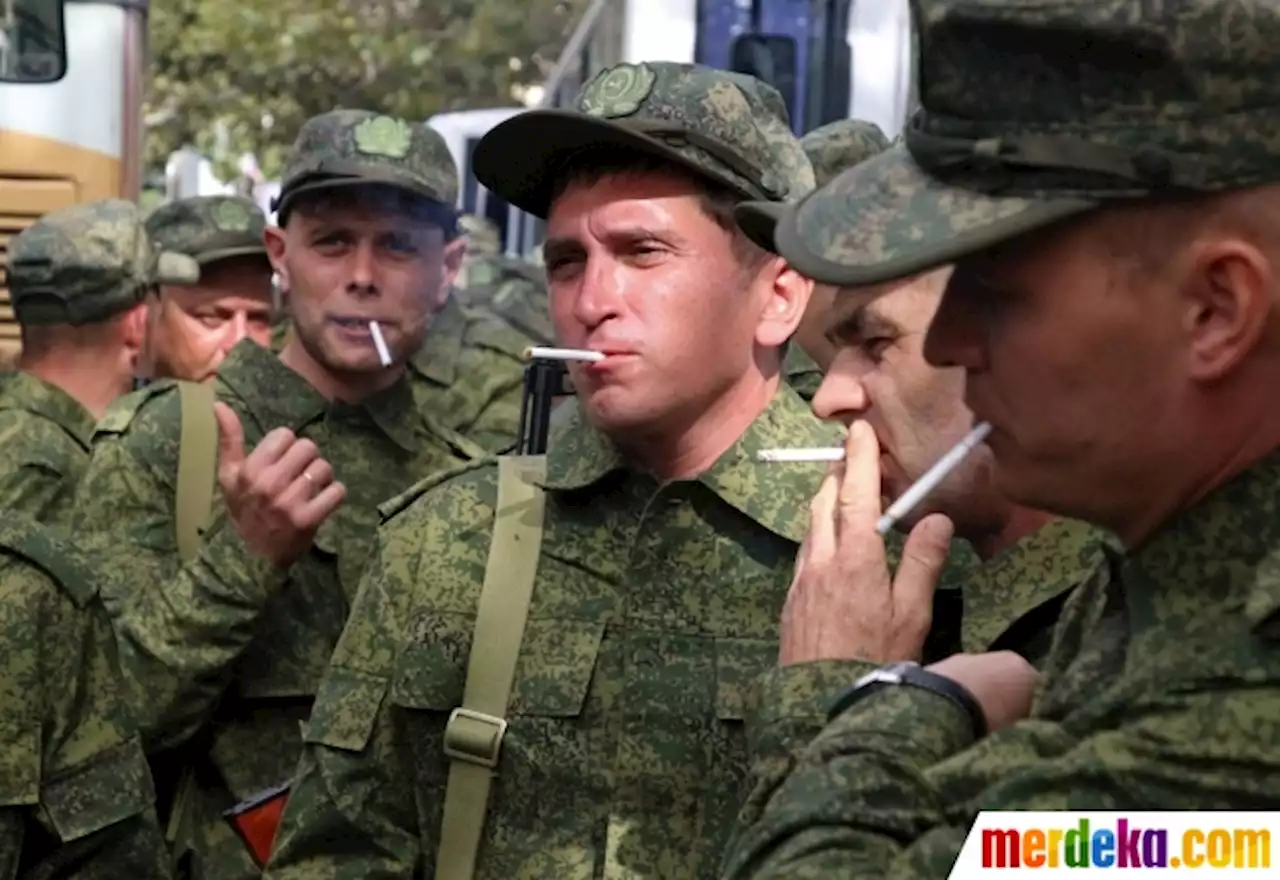 Foto : Wajah-Wajah Sipil Tentara Baru Rusia yang Direkrut Putin dari Mobilisasi Parsial | merdeka.com