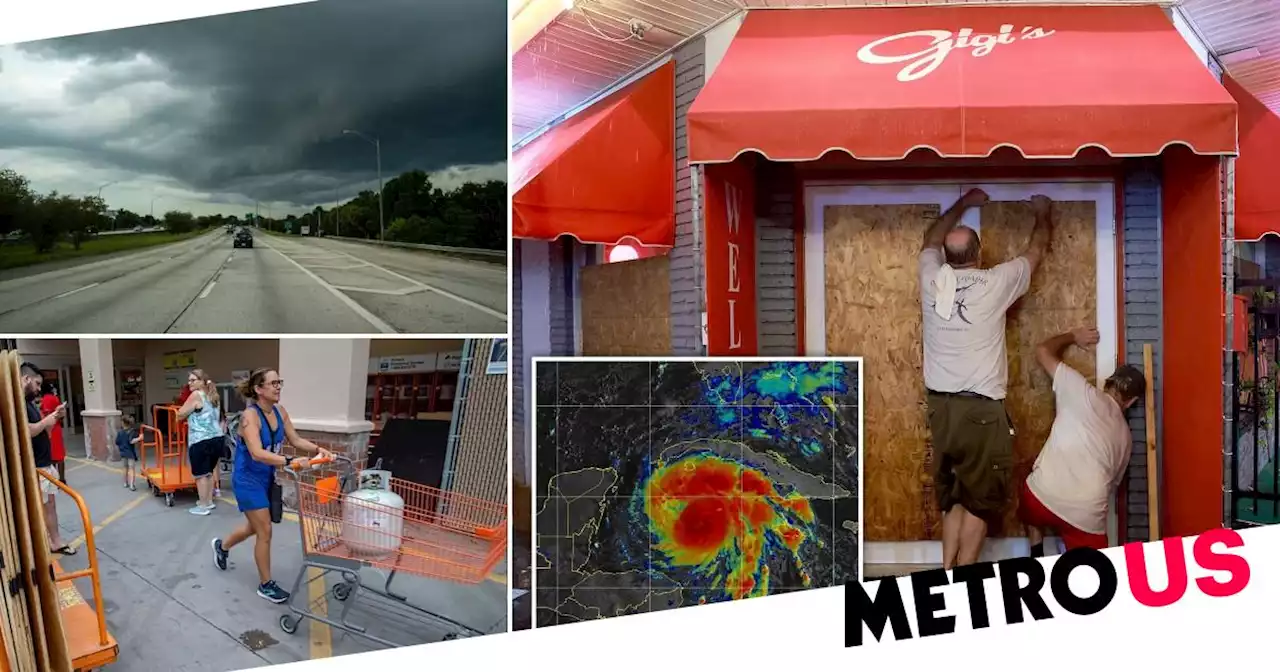 Hurricane Ian barrels towards Tampa at 140mph in 'worst storm since 1921'