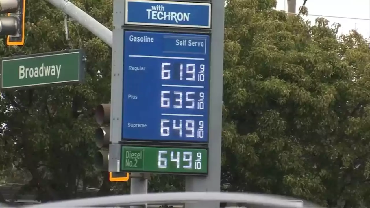 Gas Prices Soar to Nearly $6 or More in Bay Area, California