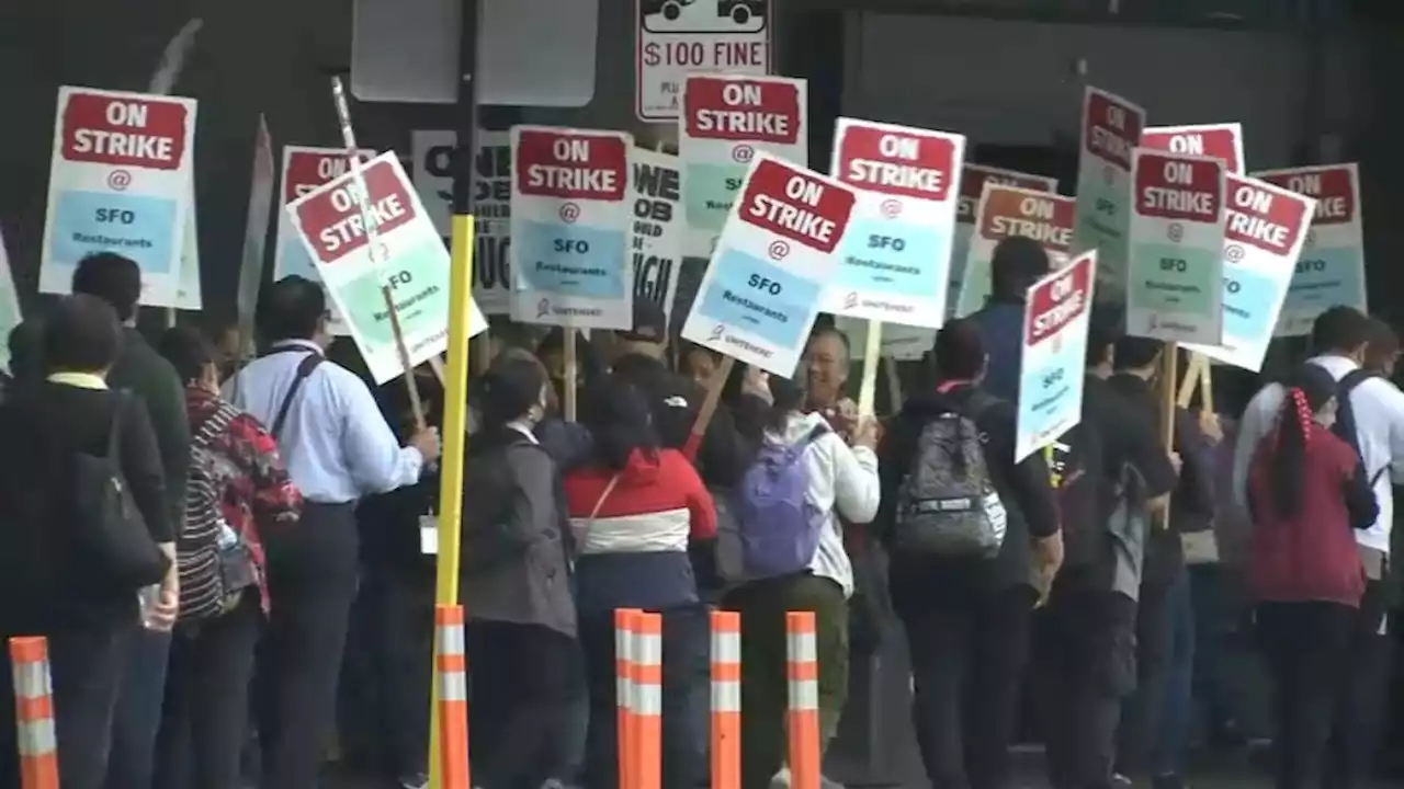 SFO Restaurant Workers Strike Enters Second Day