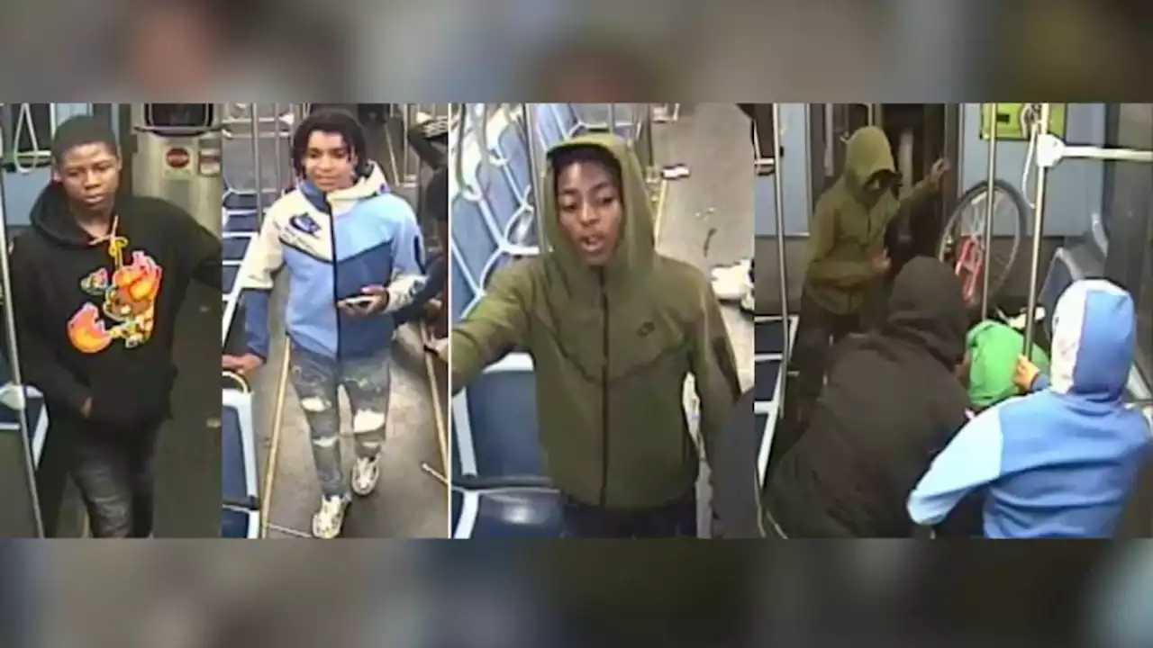 3 Robbery Suspects Who Punched Man on CTA Red Line Train Sought, Chicago Police Say