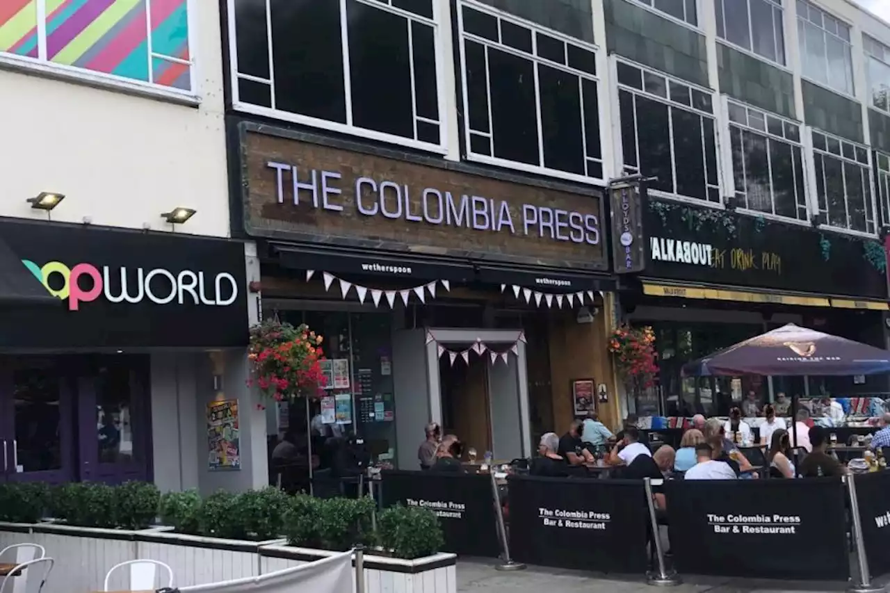 Wetherspoon pub The Colombia Press put up for sale