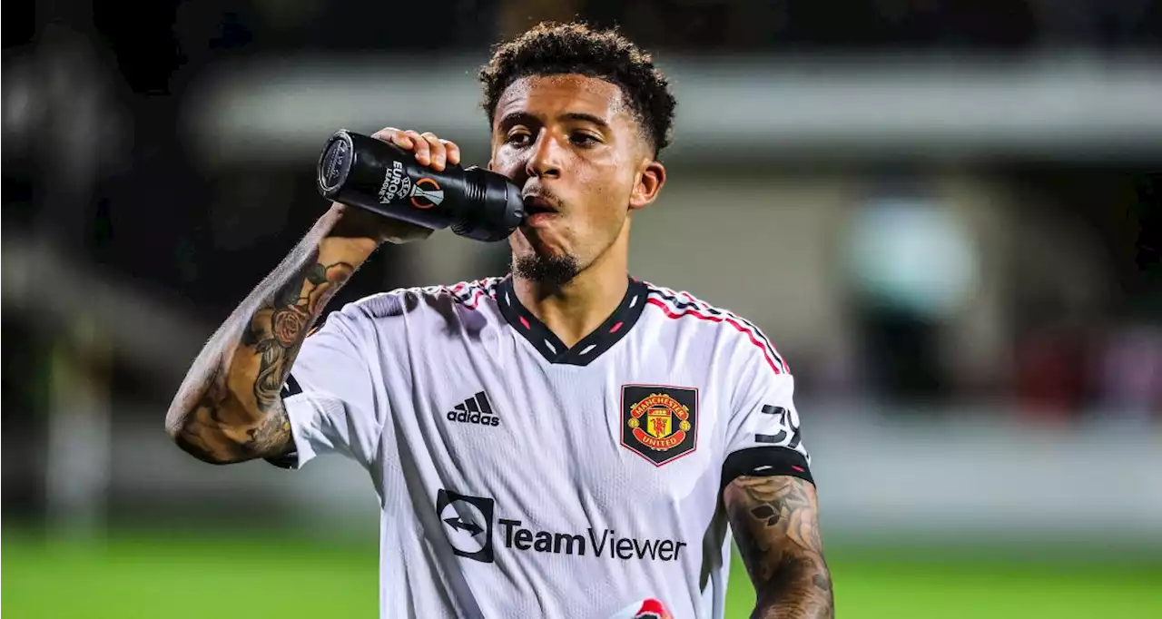 Manchester United : Sancho provoque une vive polémique pendant le match de l'Angleterre !