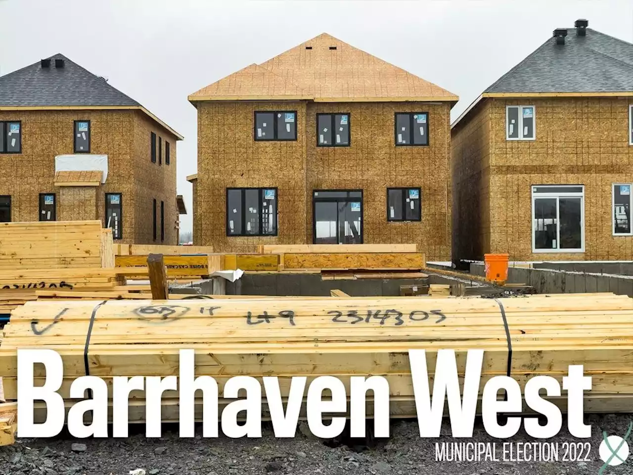 What's the biggest municipal election issue in Ward 3 - Barrhaven West?