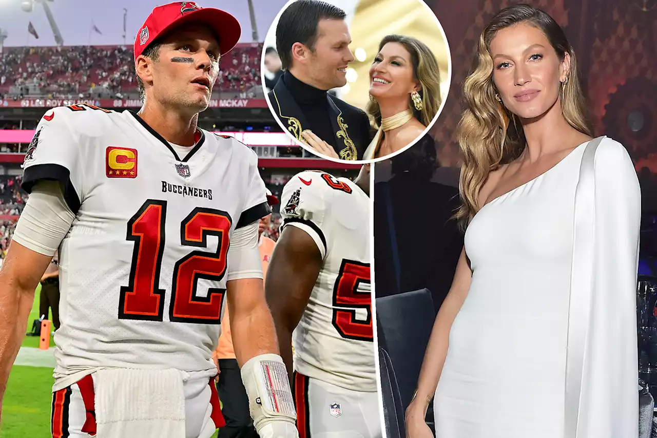 ‘No cheating’ in Tom Brady, Gisele Bündchen spat: They’ve ‘grown apart’