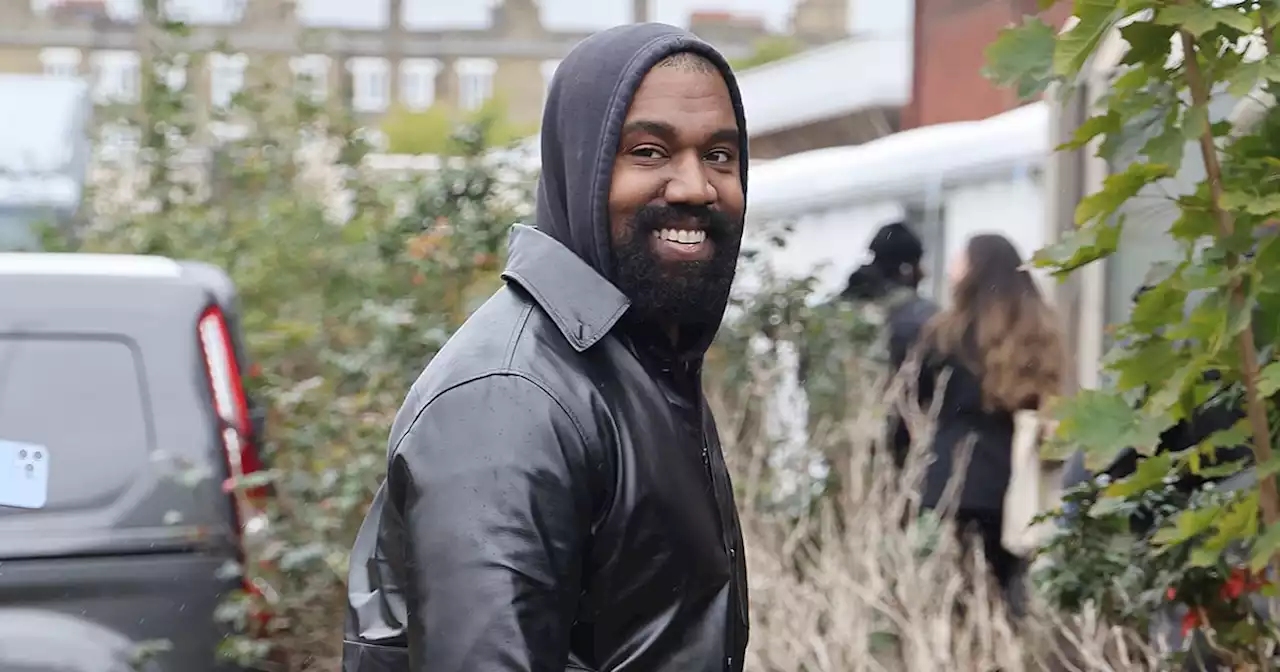 Kanye West's Socks and Bedazzled Flip-Flops Are Causing a Stir at London Fashion Week