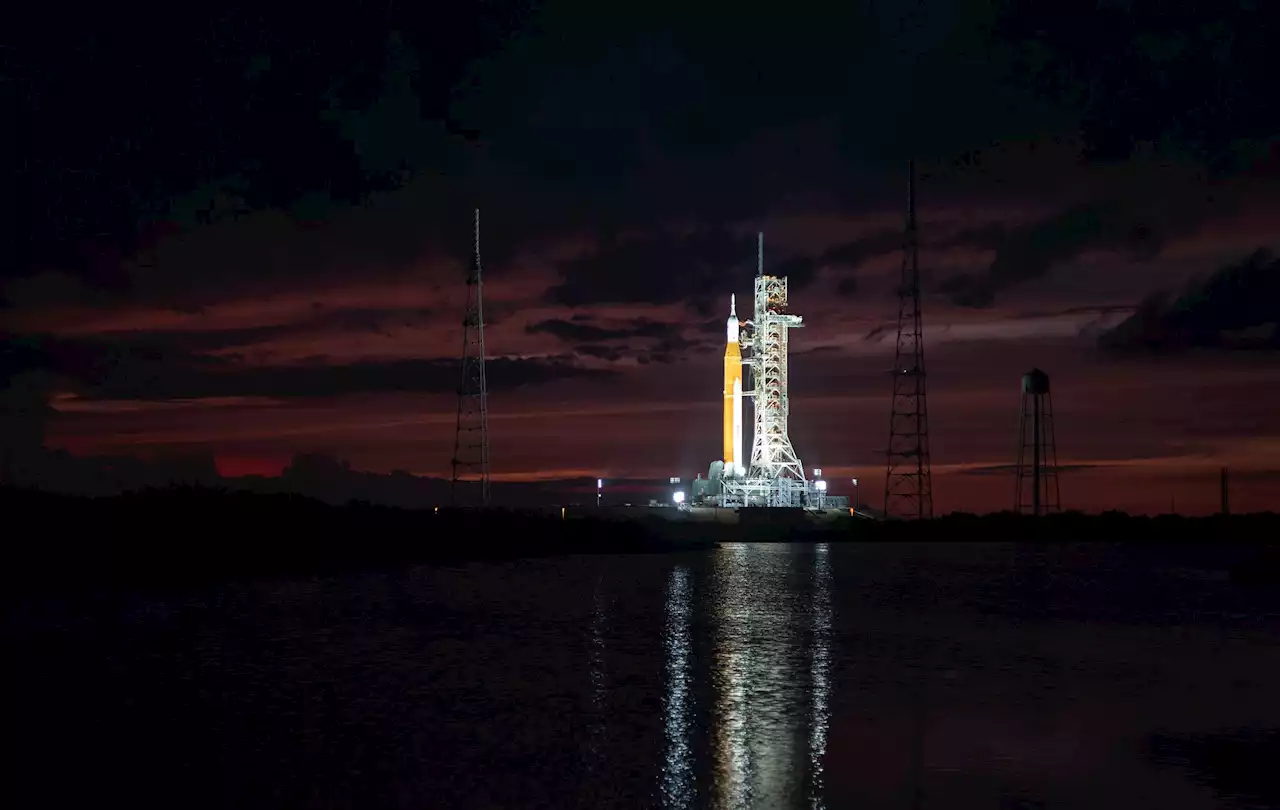 NASA’s Artemis I Moon Rocket Departs Launch Pad Ahead of Hurricane Ian