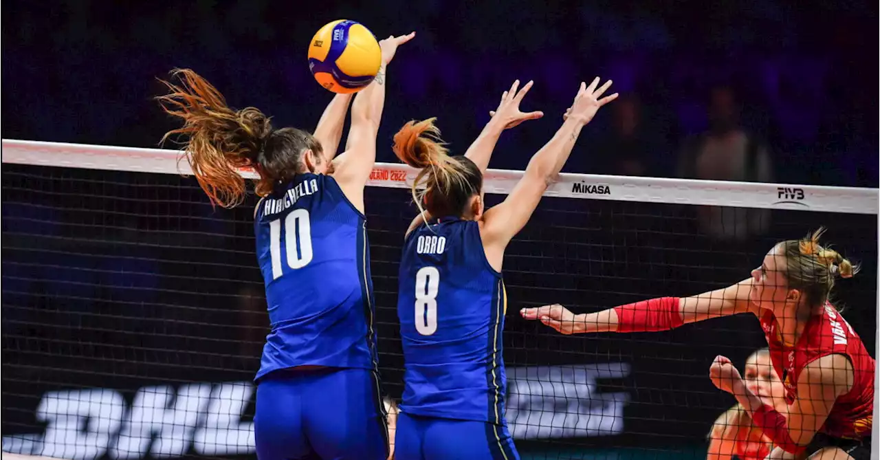 Volley, Mondiali femminili: l&rsquo;Italia fatica ma vince con il Belgio