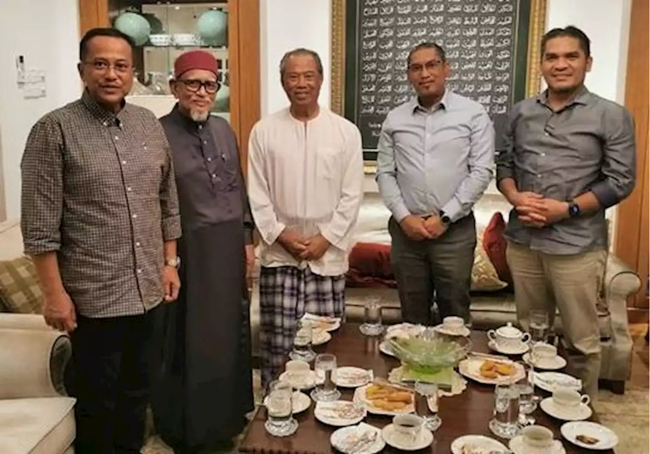 Muhyiddin and Hadi meet in a show of Perikatan unity