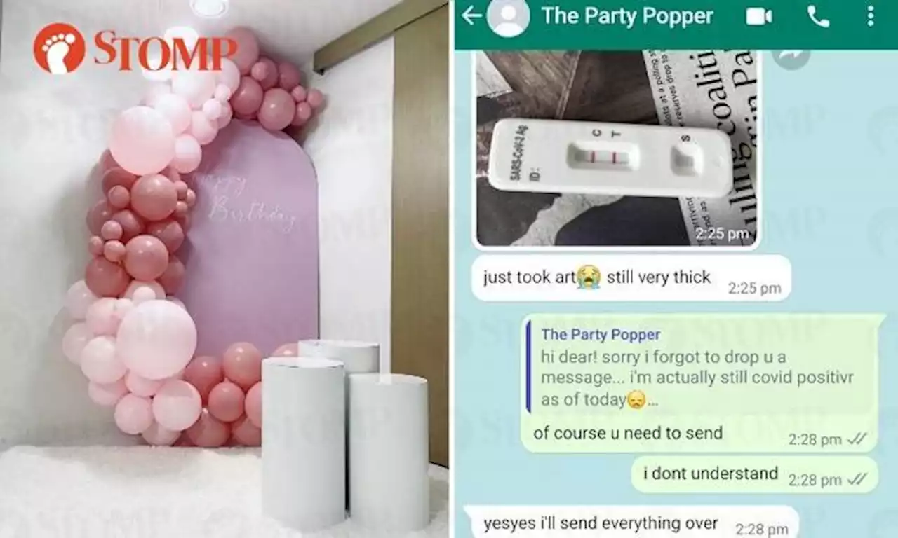 Woman was paid $440 to decorate party, but says she has Covid-19 and goes MIA on baby's birthday