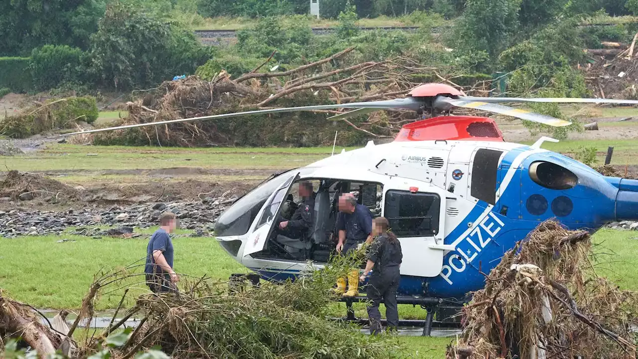 Flut im Ahrtal: Videos aus Hubschrauber setzen Innenminister unter Druck