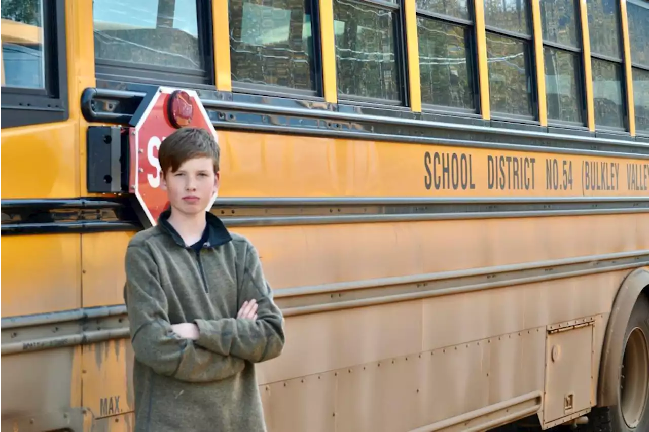 Northwest B.C. teens hailed as heroes for stopping runaway school bus – Terrace Standard