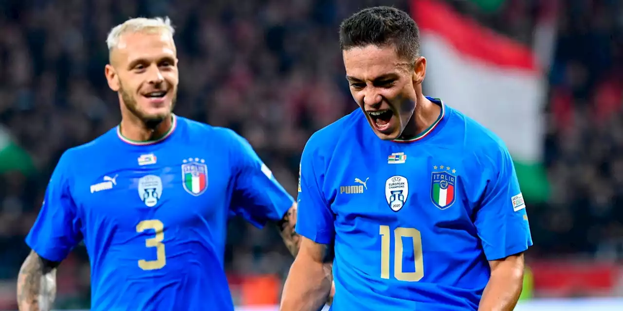 Ungheria-Italia 0-2: Raspadori e Dimarco, Mancini alla Final Four!