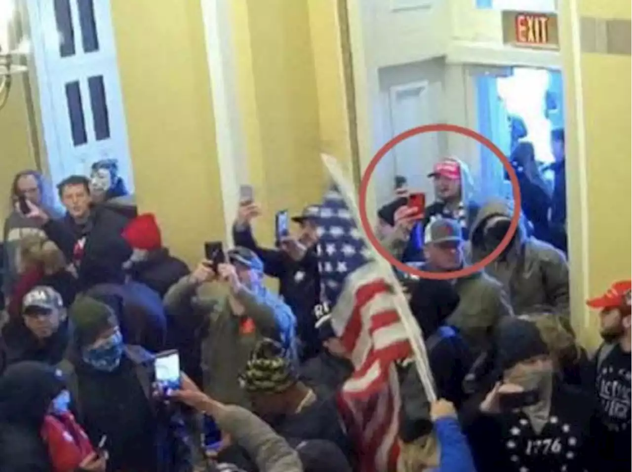 A Capitol rioter who received phone call from the White House on Jan. 6 was identified as a 26-year-old Trump-loving New Yorker who joked about shooting Nancy Pelosi